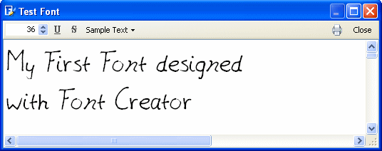 Test Font Test Font